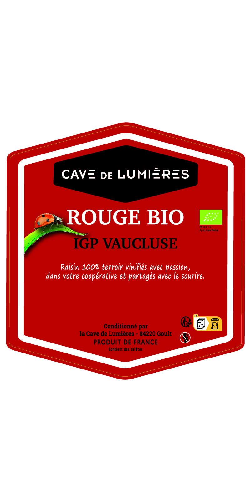 Rouge BIO IGP Vaucluse
